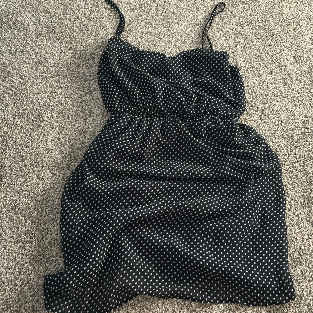 Cute polka dot dress!